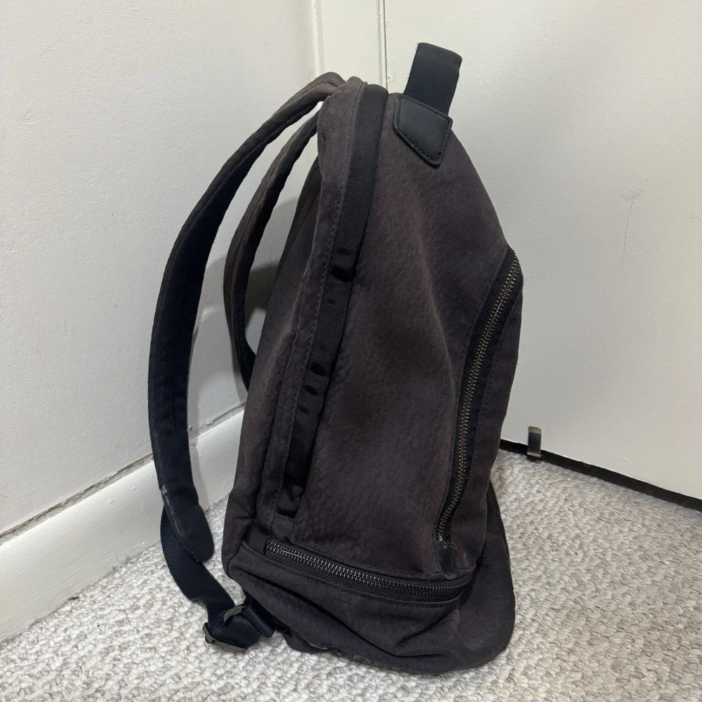 Lululemon City Adventurer Backpack Black Brown Mosaic